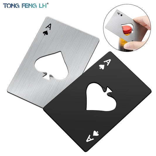 Flip Card- Poker Card  Bottle Opener